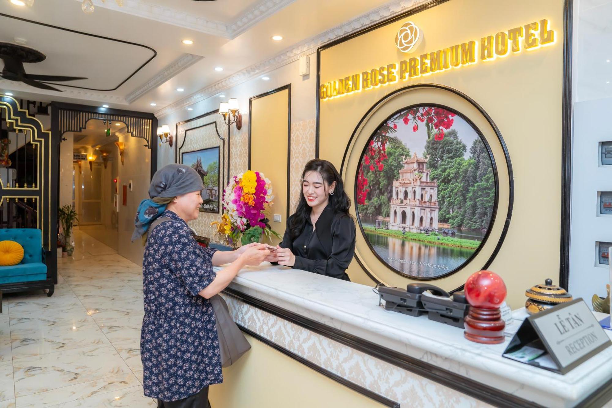 Golden Rose Premium Hotel Hanoi Zewnętrze zdjęcie